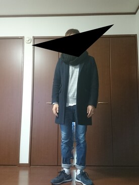 もずくん!さん(メンズ・173cm)の冬コーディネート