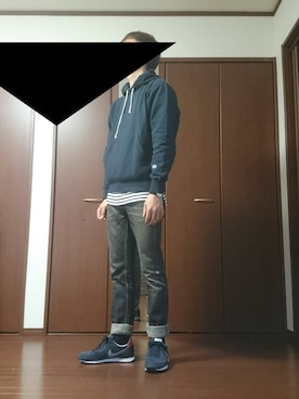 もずくん!さん(メンズ・173cm)の冬コーディネート