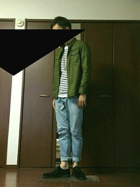 もずくん！さん（メンズ・173cm）の春コーディネート