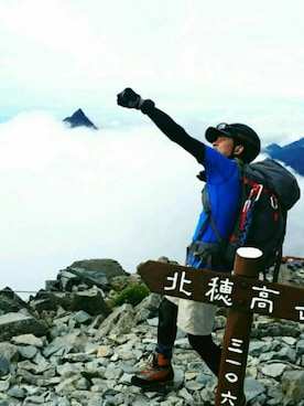 「Mammut（マムート）のアイテム（パンツ）」を使った、katsuさん（メンズ・171cm）の夏コーディネート