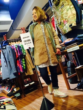 さゆるゆるさん（レディース・156cm）の春コーディネート