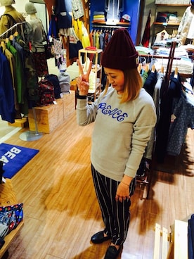 さゆるゆるさん(レディース・156cm)の秋コーディネート