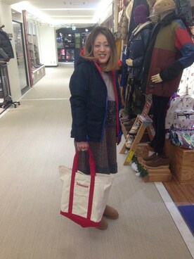 「ボヘミアンズ」｜「アイテム（ワンピース）」を使った、さゆるゆるさん（レディース・156cm）の秋コーディネート