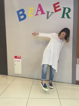 「ボヘミアンズ」｜「アイテム（ワンピース）」を使った、さゆるゆるさん（レディース・155cm）の冬コーディネート