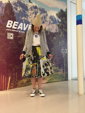 さゆるゆるさん（レディース・155cm）の春コーディネート