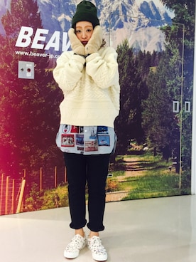 さゆるゆるさん（レディース・155cm）の秋コーディネート