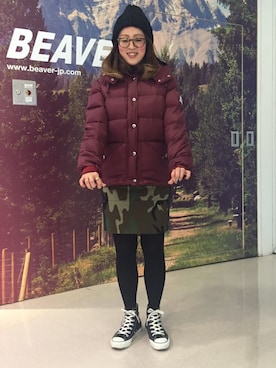 さゆるゆるさん（レディース・155cm）の冬コーディネート