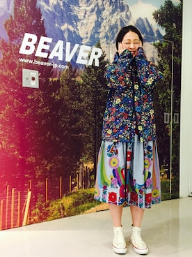 「MASACA（マサカ）のアイテム」を使った、さゆるゆるさん（レディース・155cm）の冬コーディネート