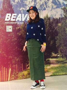さゆるゆるさん（レディース・155cm）の春コーディネート