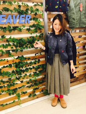 さゆるゆるさん(レディース・155cm)の秋コーディネート