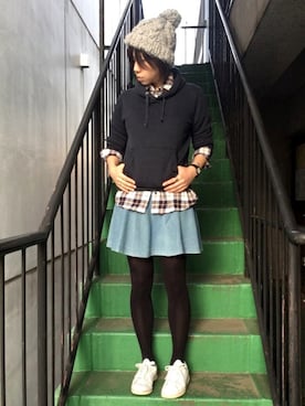 をさん（レディース・165cm）の秋コーディネート