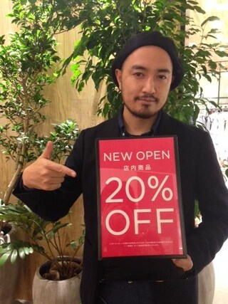 Yusuke Tanaka使用「CIAOPANIC TYPY（カシミア混ウールストレッチ）」的時尚穿搭