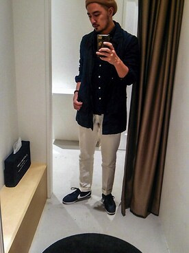 Yusuke Tanakaさん（メンズ・173cm）の冬コーディネート