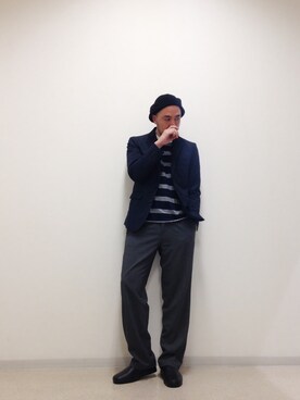 「CIAOPANIC TYPY（チャオパニックティピー）のアイテム（フォーマルスーツ/小物）」を使った、Yusuke Tanakaさん（メンズ・173cm）の春コーディネート