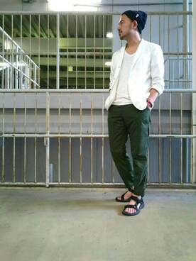 Yusuke Tanakaさん(メンズ・173cm)の夏コーディネート