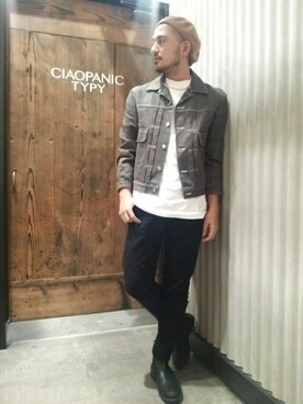 「A.P.C.（アーペーセー）のアイテム（ジャケット/アウター）」を使った、Yusuke Tanakaさん（メンズ・173cm）の秋コーディネート