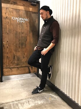 Yusuke Tanakaさん（メンズ・173cm）の秋コーディネート
