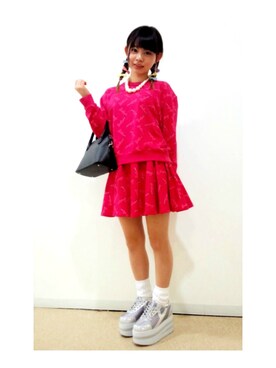 「厚底」｜スーパースピンズ福岡天神コア店さん（レディース・155cm）の冬コーディネート