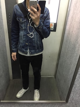mizuさん（メンズ・183cm）の春コーディネート