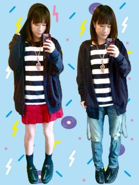 「MILK（ミルク）のアイテム（リング）」を使った、ミーコさん（レディース・157cm）の春コーディネート