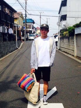 ara-kyさん（メンズ・170cm）の春コーディネート