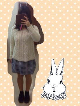 ayさん（レディース・150cm）の冬コーディネート