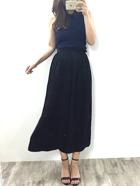 「STYLE DELI（スタイルデリ）のアイテム（シューズ）」を使った、yodaさん（レディース・168cm）の夏コーディネート