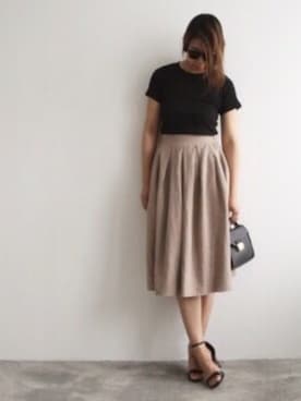 「STYLE DELI（スタイルデリ）のアイテム（シューズ）」を使った、yodaさん（レディース・168cm）の夏コーディネート