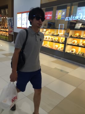 「アイテム（ボストンバッグ）」を使った、masaruさん（メンズ・170cm・30代）の夏コーディネート