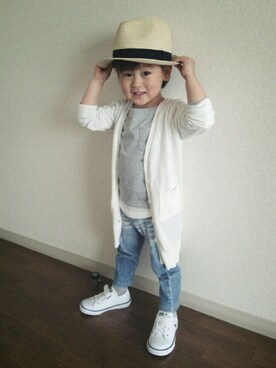 soraさん（キッズ・90cm）の春コーディネート