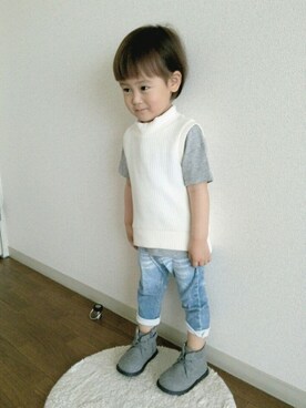 soraさん（キッズ・90cm）の春コーディネート