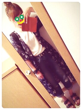 「ANOTHER BRANCH（アナザーブランチ）のアイテム（ワンピース/ドレス）」を使った、ちゃんみさん（レディース・152cm）の夏コーディネート