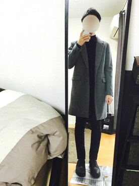 「glory crew（グローリークルー）のアイテム（ニット/セーター）」を使った、ひさん（メンズ・172cm）の秋コーディネート