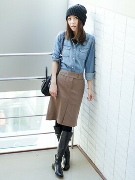 nano・universe lady's　STAFFさんのコーディネート