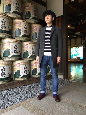 こーきさん（メンズ・175cm）の冬コーディネート