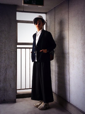 春岡桐人さん(メンズ・182cm)の春コーディネート