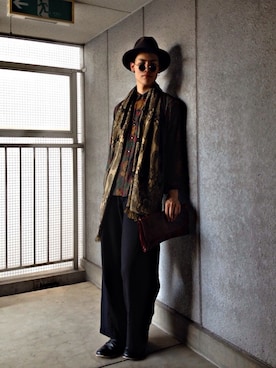 春岡桐人さんのコーディネート