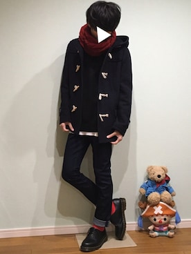 「Right-on（ライトオン）のアイテム（ジャケット/アウター）」を使った、taiさん（メンズ・179cm）の秋コーディネート