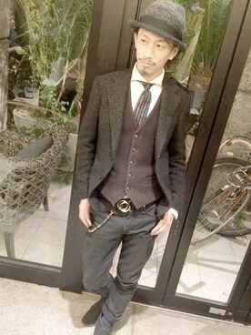 Satoshi Katayamaさんの（DOUBLE STANDARD CLOTHING | ダブルスタンダードクロージング）を使ったコーディネート
