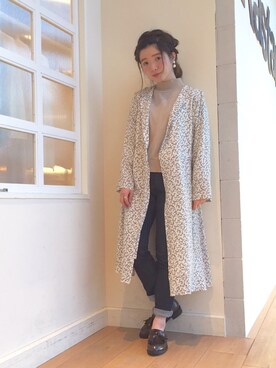 「Kastane（カスタネ）のアイテム（その他シューズ）」を使った、Matanoriさん（レディース・154cm）の冬コーディネート