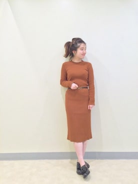 「Kastane（カスタネ）のアイテム（その他シューズ）」を使った、Matanoriさん（レディース・154cm）の冬コーディネート