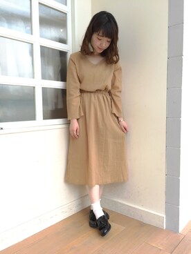 Matanoriさん（レディース・154cm）の春コーディネート