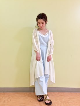 「Chaco（チャコ）のアイテム」を使った、Matanoriさん（レディース・154cm）の春コーディネート