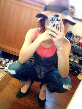 「アイテム（その他、その他）」を使った、TSUNさん（レディース・162cm）の夏コーディネート