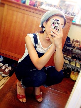 「なしのアイテム（その他、その他）」を使った、TSUNさん（レディース・162cm）の夏コーディネート