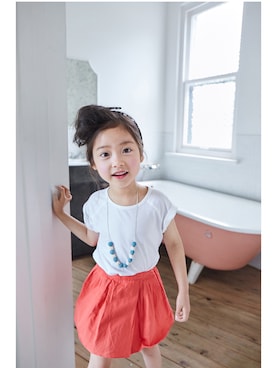「thejany（ジェイニー）のアイテム」を使った、TheJanyJapanさん（キッズ・120cm）の夏コーディネート