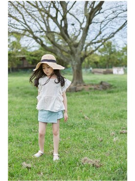 「thejany（ジェイニー）のアイテム」を使った、TheJanyJapanさん（キッズ・120cm）の夏コーディネート