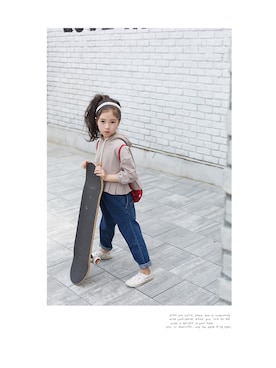 「thejany（ジェイニー）のアイテム」を使った、TheJanyJapanさん（キッズ・120cm）の夏コーディネート