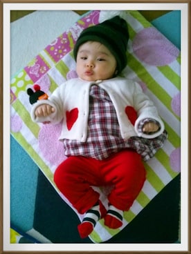 cocotaro-npeさん（キッズ・60cm）の冬コーディネート