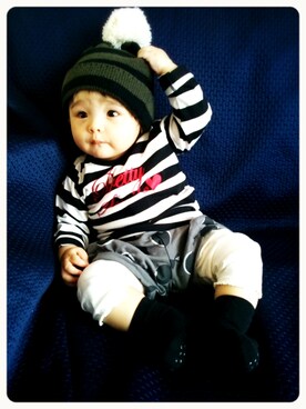 cocotaro-npeさん（キッズ・70cm）の春コーディネート